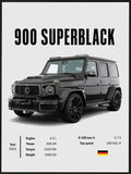 Luxury Sport Off-Road Cars 900 Rocket Nordic Supercar Brand Car Poster Aesthetic Canvas Print Wall Art Garage Room Decor