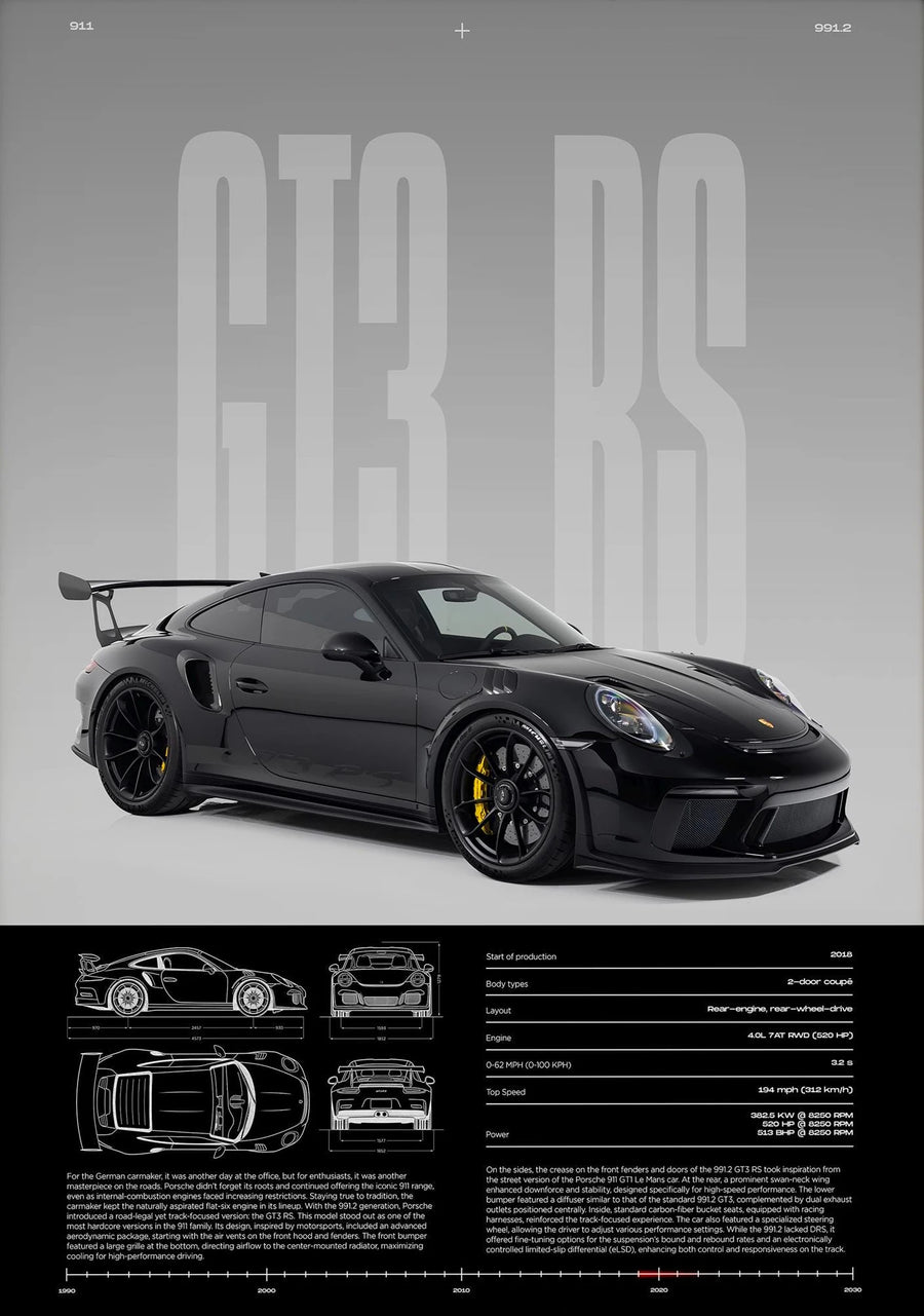 Frameless,Classic Simple Wall Art Cars Luxury Esthetics Super Sports Car HD Canvas Print Poster Home Living Room and Bedroom Dec